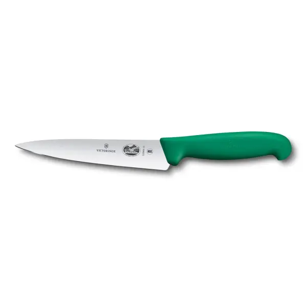Victorinox Fibrox Kochmesser 15 cm grün TPE Griff