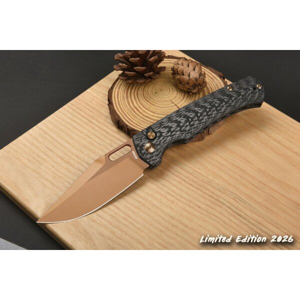 Artisan Revel Limited Edition Carbon & Rose Gold Finish Bronze nur 60 Stück weltweit