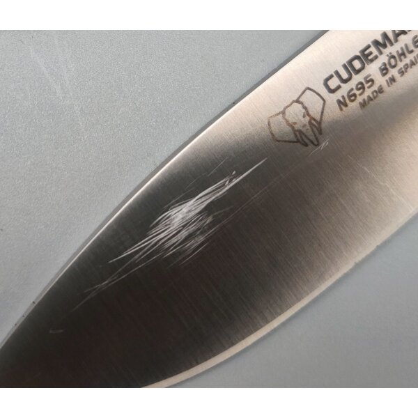 Cudeman MT-5 N695 Stahl Canvas Micarta + Zubehör B-WARE