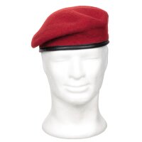MFH Französisches Commando Barett korallrot...