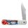 Case S35VN Sonderedition Jubiläum USA Crossroads Barlow Red/White/Blue G10 Taschenmesser Slipjoint