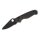 Spyderco ButtonUp CF Black Blade PlainEdge All Black Schwarz C275CFPBK