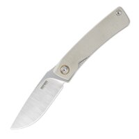 SRM Knives Air 105M-GK 14C28N Stahl G10 Griff grau