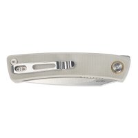 SRM Knives Air 105M-GK 14C28N Stahl G10 Griff grau