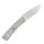 SRM Knives Air 105M-GK 14C28N Stahl G10 Griff grau