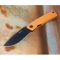 SRM Knives Air 105M-GJ 14C28N Stahl schwarz  G10 Griff...