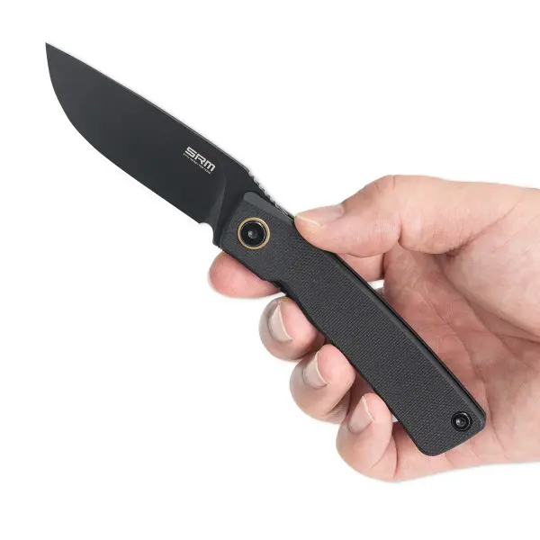 SRM Knives Air 105M-GB 14C28N Stahl G10 Griff schwarz