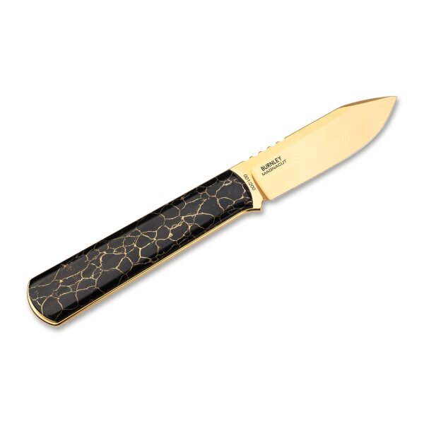 Böker BFF Packlite TruStone Gold MagnaCut Stahl Messer limitiert auf 200 Stück weltweit