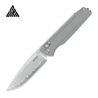 SRM Knives 258L-GK2 Terrier Ambi Lock Folder 140Cr Stahl...