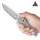 SRM Knives 258L-GK2 Terrier Ambi Lock Folder 140Cr Stahl G10 grau