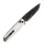SRM Knives 258L-GT2 Terrier Ambi Lock Folder 140Cr Stahl G10 schwarz weiß