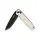 SRM Knives 258L-GT2 Terrier Ambi Lock Folder 140Cr Stahl G10 schwarz weiß