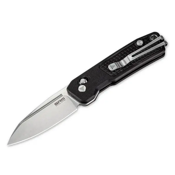 SRM Scout 7229-GB 14C28N Stahl G10 Griff schwarz Ambi Lock
