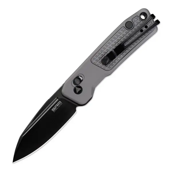 SRM Scout 7229-AK 14C28N Stahl Aluminium Griff grau