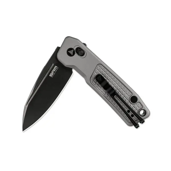 SRM Scout 7229-AK 14C28N Stahl Aluminium Griff grau