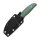 SRM Knives Fossa 605T-GP Jagdmesser Skinner 14C28N Stahl G10 Griff PVC-Scheide