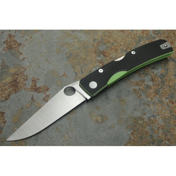Manly Peak D2 Messer G10 Toxic Green