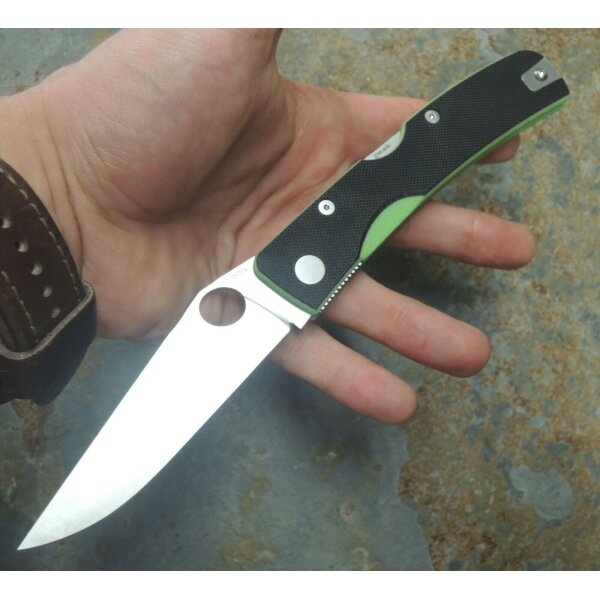 Manly Peak D2 Messer G10 Toxic Green