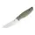 SRM Knives Fossa 605T-MP Jagdmesser Skinner 14C28N Stahl green Micarta Griff PVC-Scheide
