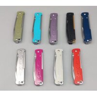 Sanrenmu Mini Messer PT611 Buddy Slipjoint 12C27 Stahl
