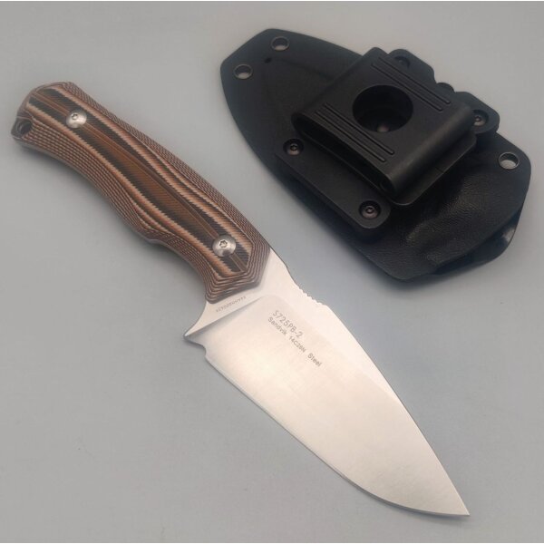 SanRenmu S725PB-2 Fahrtenmesser Messer 14C28N Stahl G10 Multicolor
