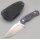 SanRenmu S725PB-3 Fahrtenmesser Messer 14C28N Stahl G10 Blau-Grau