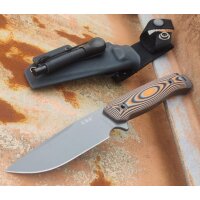 SanRenmu Messer S795B-GX Fahrtenmesser VG10 Stahl G10...