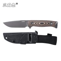 SanRenmu Messer S795B-GX Fahrtenmesser VG10 Stahl G10...