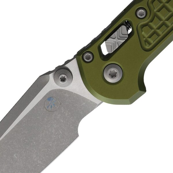 Microtech L.U.D.T. T/E Ram-Lok AP OD Messer M390MK Stahl Black Frag Pattern