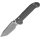 Microtech L.U.D.T. T/E Ram-Lok AP GRY Messer M390MK Stahl Black Frag Pattern