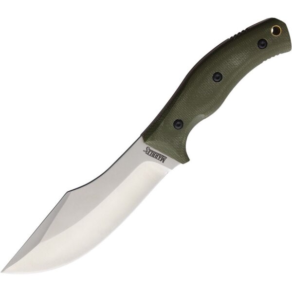 Marbles Messer Hunter Greern Micarta Jagdmesser mit Lederscheide