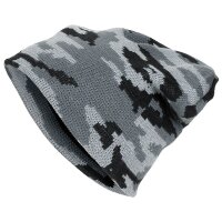 MFH Strickmütze Beanie Kopfbedeckung Grey Woodland...