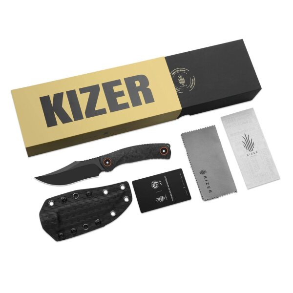 Kizer Pioneer Fix Limited Edition M390 Stahl Kohlefasergriff Nr. 91/100