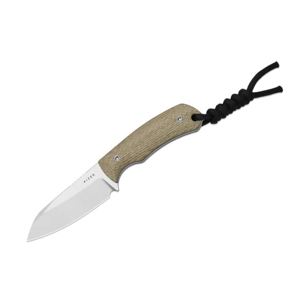 Kizer Field Mouse Outdoormesser14C28N Stahl Norplex UltreX Micarta