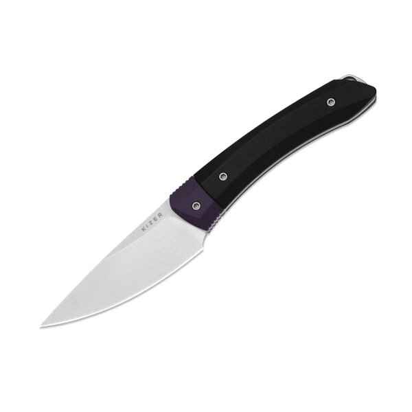 Kizer Momo Fix 3 Outdoormesser AEB-L Stahl G10 Griff Kydexscheide