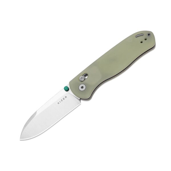 Kizer Drop Bear Clutch Lock Nitro-V Stahl Glow in the Dark Taschenmesser