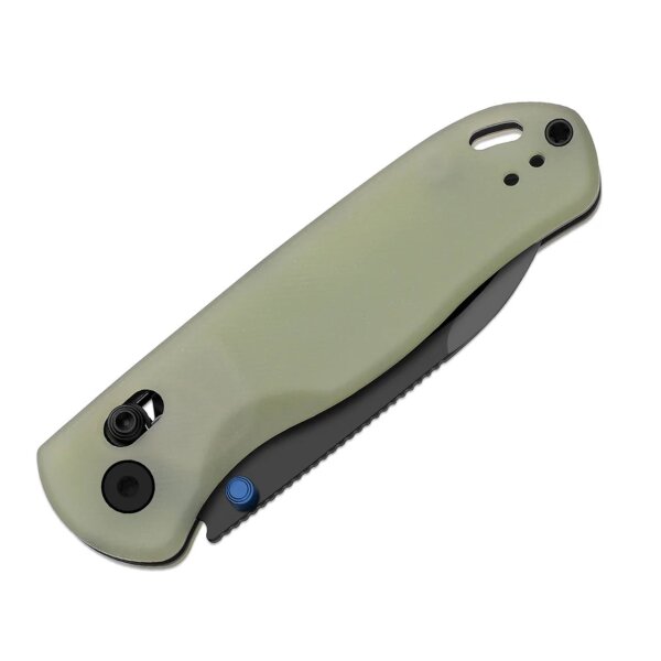 Kizer Drop Bear Clutch Lock Nitro-V Stahl Glow in the Dark Taschenmesser Blue