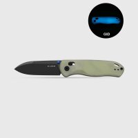 Kizer Drop Bear Clutch Lock Nitro-V Stahl Glow in the...