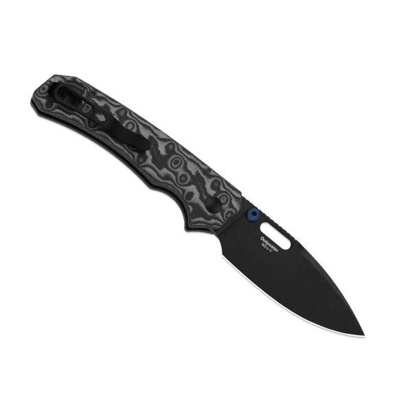 Kizer Outposter Button Lock Taschenmesser Nitro-V Stahl Vortex Micarta