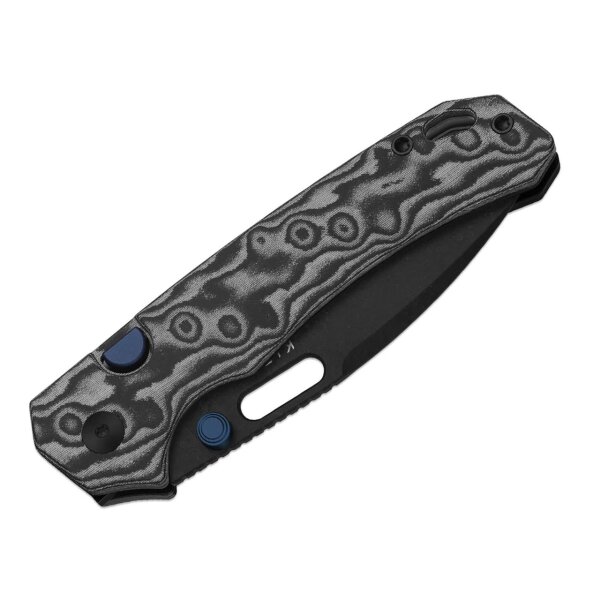 Kizer Outposter Button Lock Taschenmesser Nitro-V Stahl Vortex Micarta