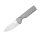 Kizer Little Ringbo Button Lock Taschenmesser AEB-L Stahl Aluminiumgriff