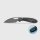 Kizer Masu Button Linerlock Taschenmesser 14C28N Stahl Vortex Micarta
