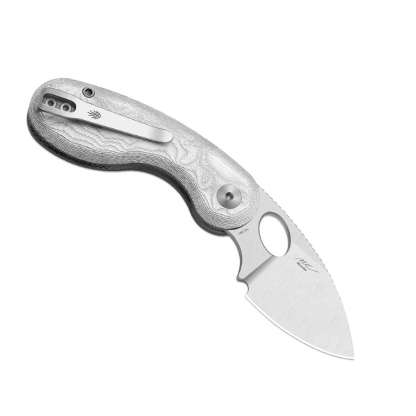 Kizer Microbe Taschenmesser 14C28N Stahl Aluminiumfolie