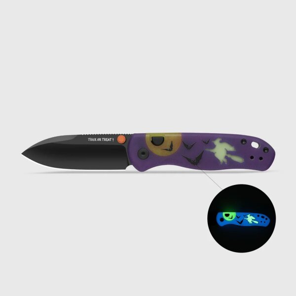 Kizer Drop Bear Elmax Stahl Dual Color G10 GID Halloween Special