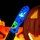 Kizer Drop Bear Elmax Stahl Dual Color G10 GID Halloween Special