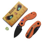 Kizer Microbe 14C28N Stahl Dual Color G10 GID Halloween...