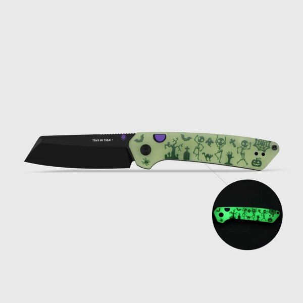 Kizer Madrac 14C28N Stahl G10 GID Halloween Special