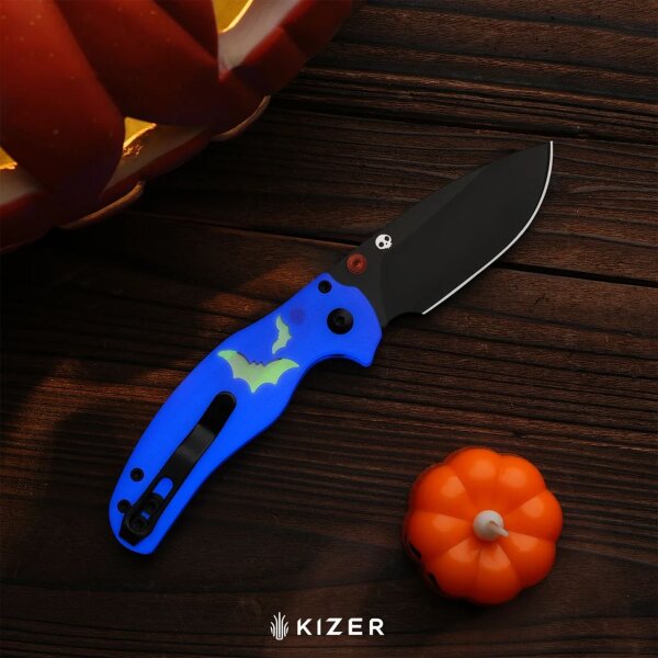 Kizer C01C 2.9 BD Elmax Stahl Dual Color G10 GID Halloween Special