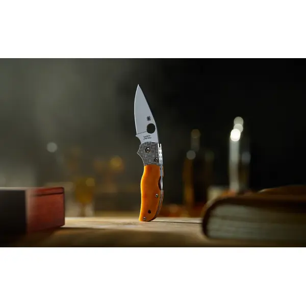 Spyderco Native 5 50th Anniversary S90V Amber Bone Limited Edition