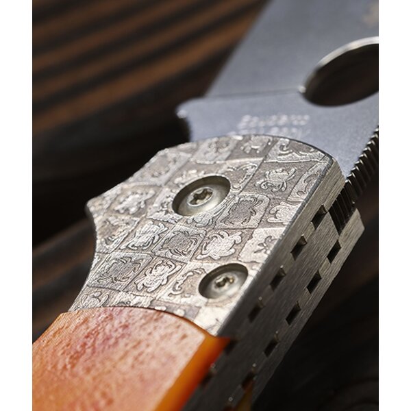 Spyderco Native 5 50th Anniversary S90V Amber Bone Limited Edition